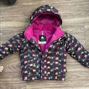 Burton Kids' Colorful Patterned Raincoat